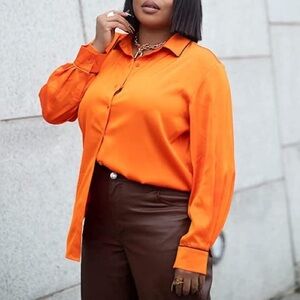 #49 The Drop x Kéla Walker Scarlet Ibis Long Sleeve Shirt Sz. XXL NWT